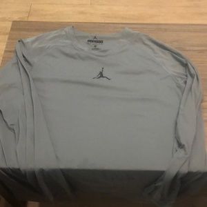 Jordan Brand Long Sleeve Workout Shirt